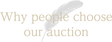 Why people choose our auction